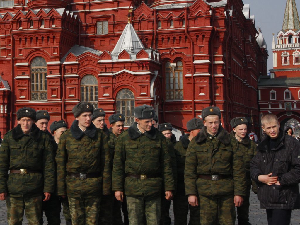 Soldiers in Russia